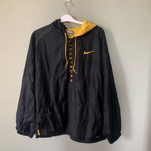 Nike Livestrong Yellow Hooded Windbreaker